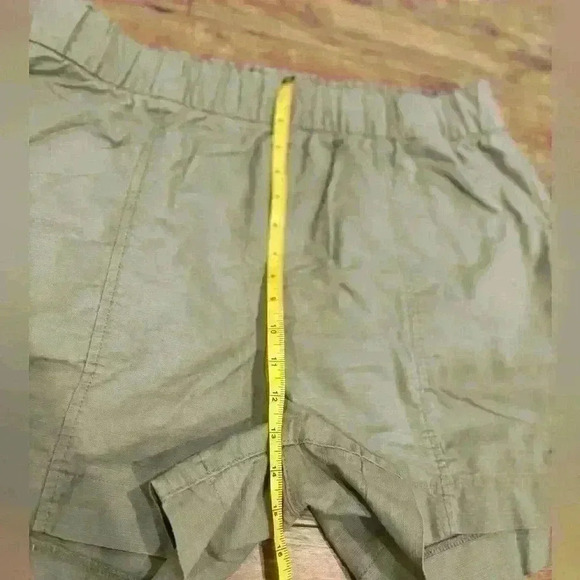 Signature by Levi Strauss Women’s pull on casual elastic waist sage shorts XXL - Picture 4 of 9